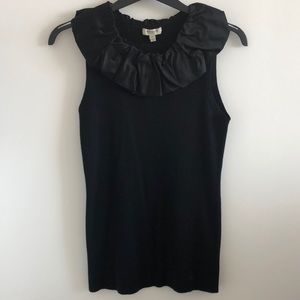 Burberry Black Sleeveless Tank Top Medium